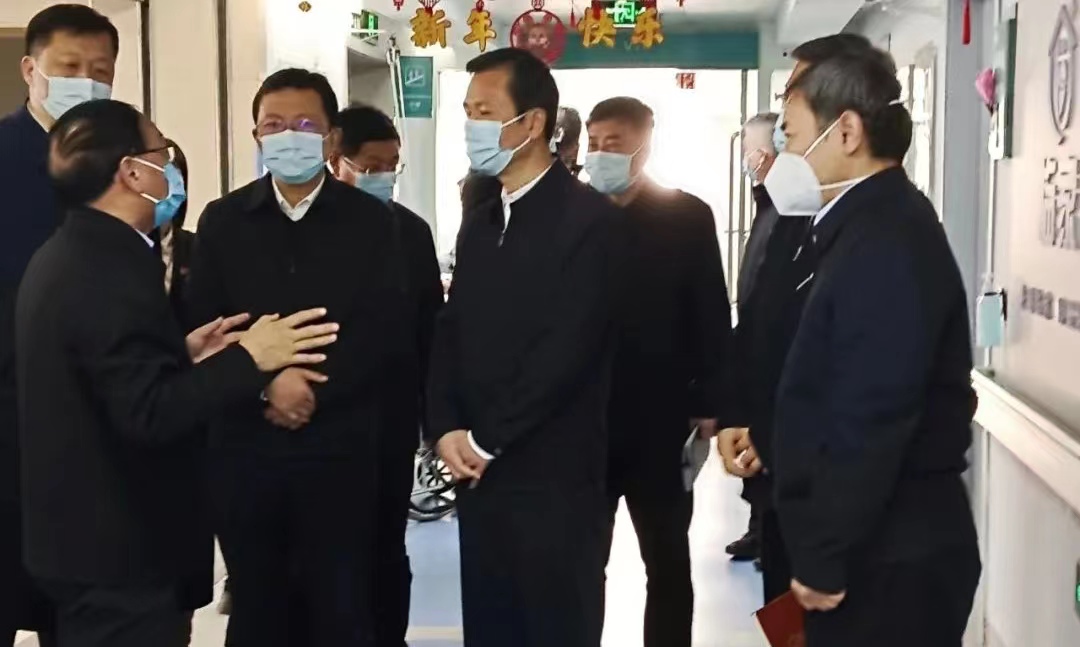 河南省委常委、洛陽市委書記江凌蒞臨洛陽新里程醫(yī)院調(diào)研指導(dǎo)